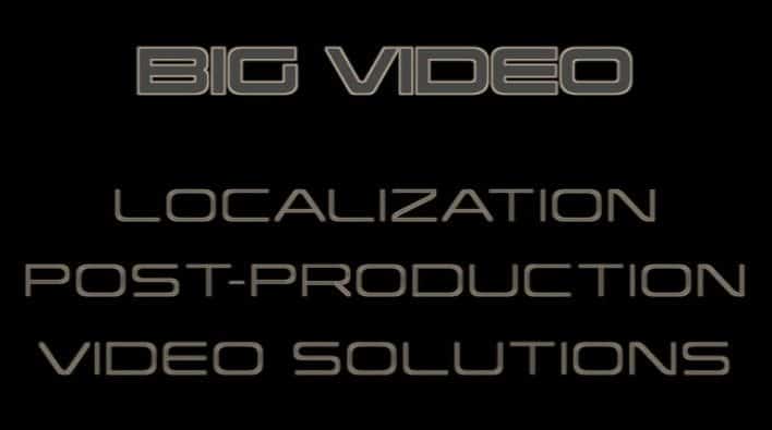 BIG Video | 2008 Post-production Showreel