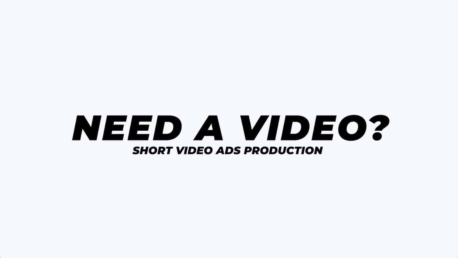 Short video ad promo22